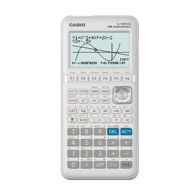 Калкулатор Casio FX-9860GIII графичен 10+2 разряден дисплей, 184х91.5х21.2 мм